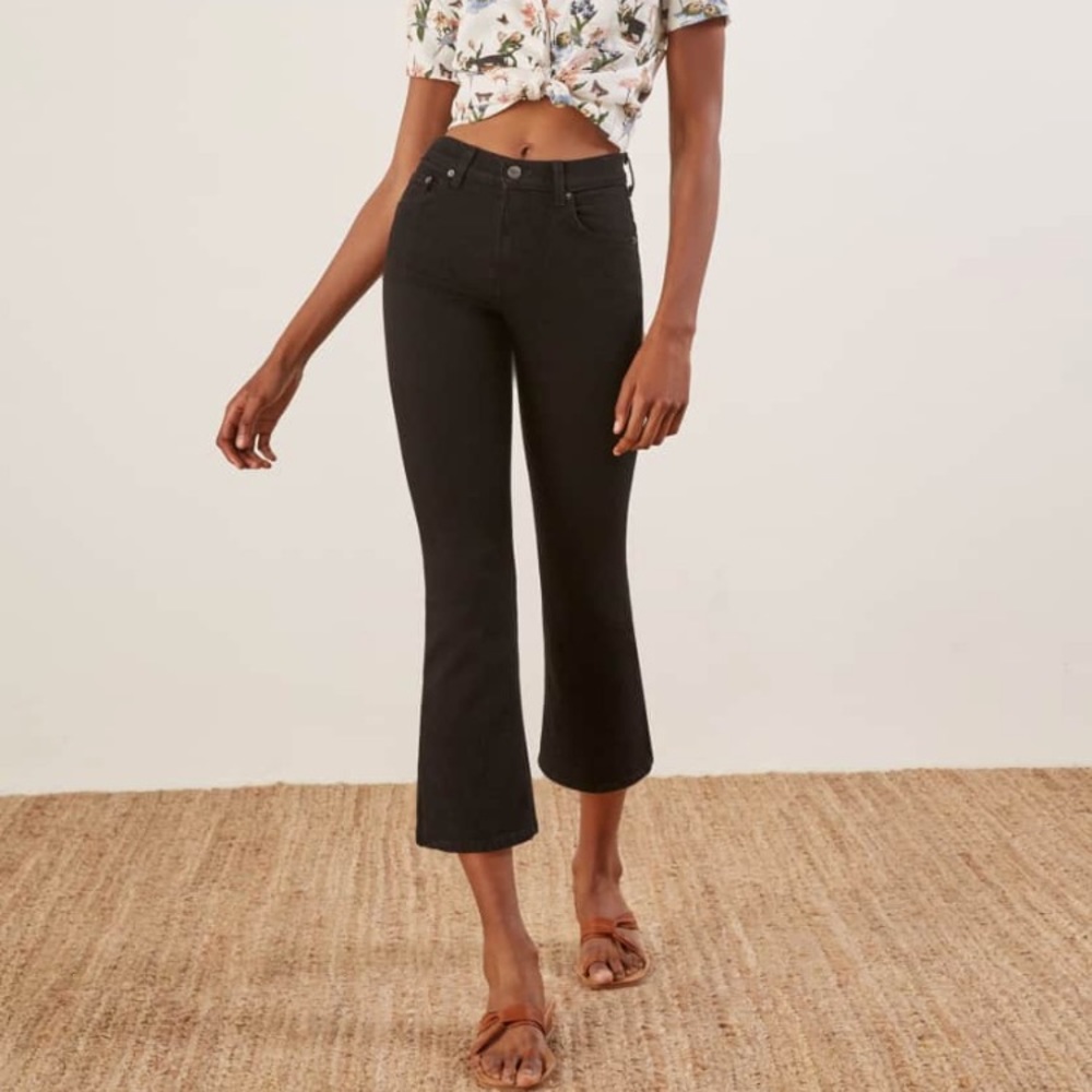 Reformation Cropped Flood Jean